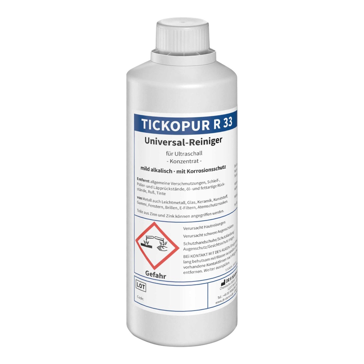 Bandelin Tickopur R 33 универсальный очиститель 1 л