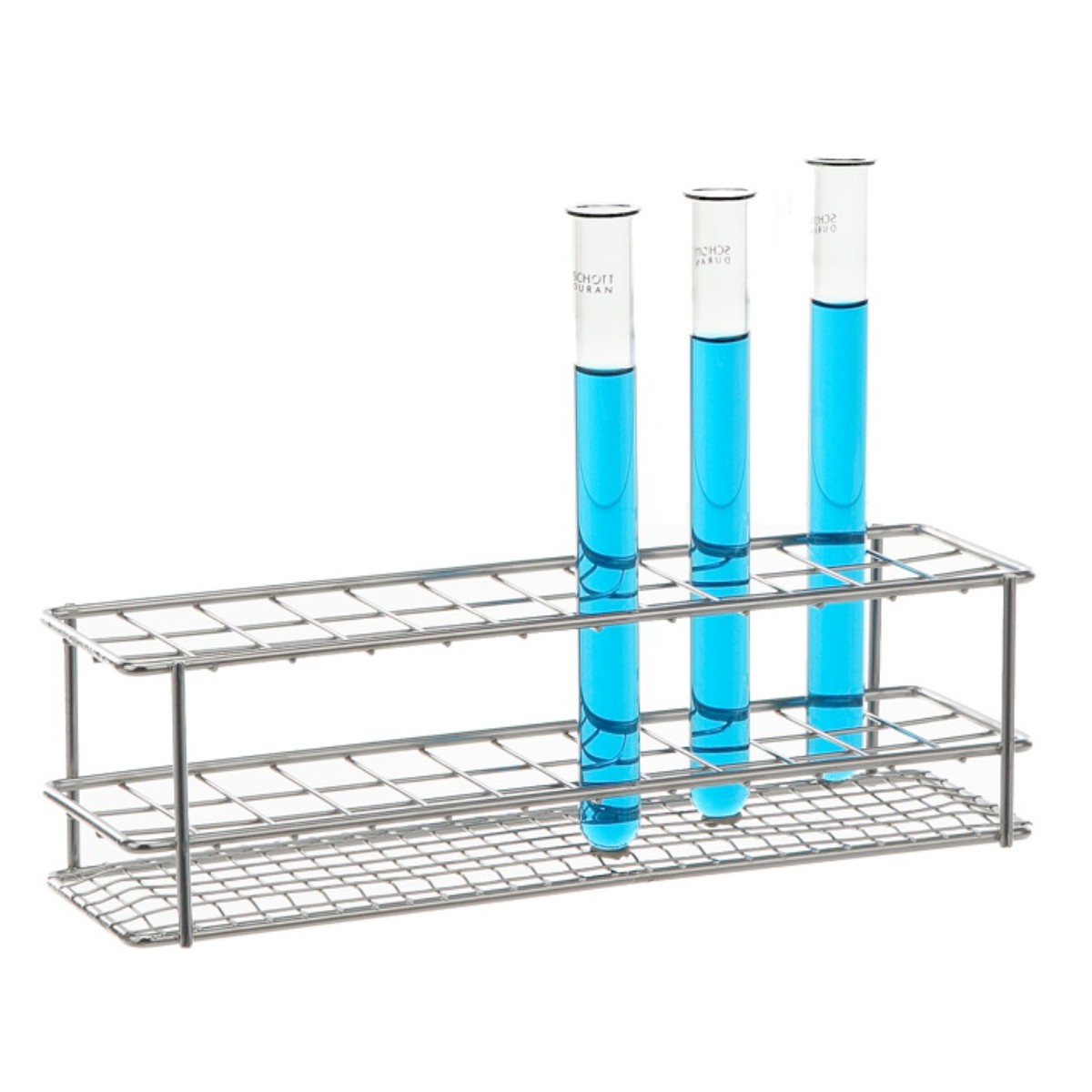 Bochem проволочный штатив для пробирок Ø16 мм на 2x10 мест из нержавеющей стали