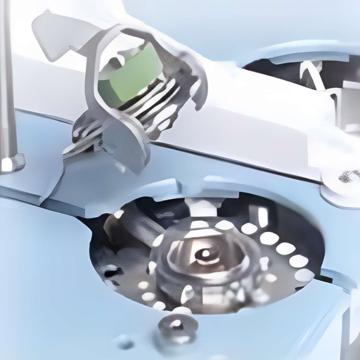 Agilent Flip Top система герметизации впускного отверстия с откидной крышкой