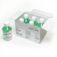 Mettler Toledo зеленый технический буферный раствор pH 7,00 в бутылке 250 мл (6 штук)