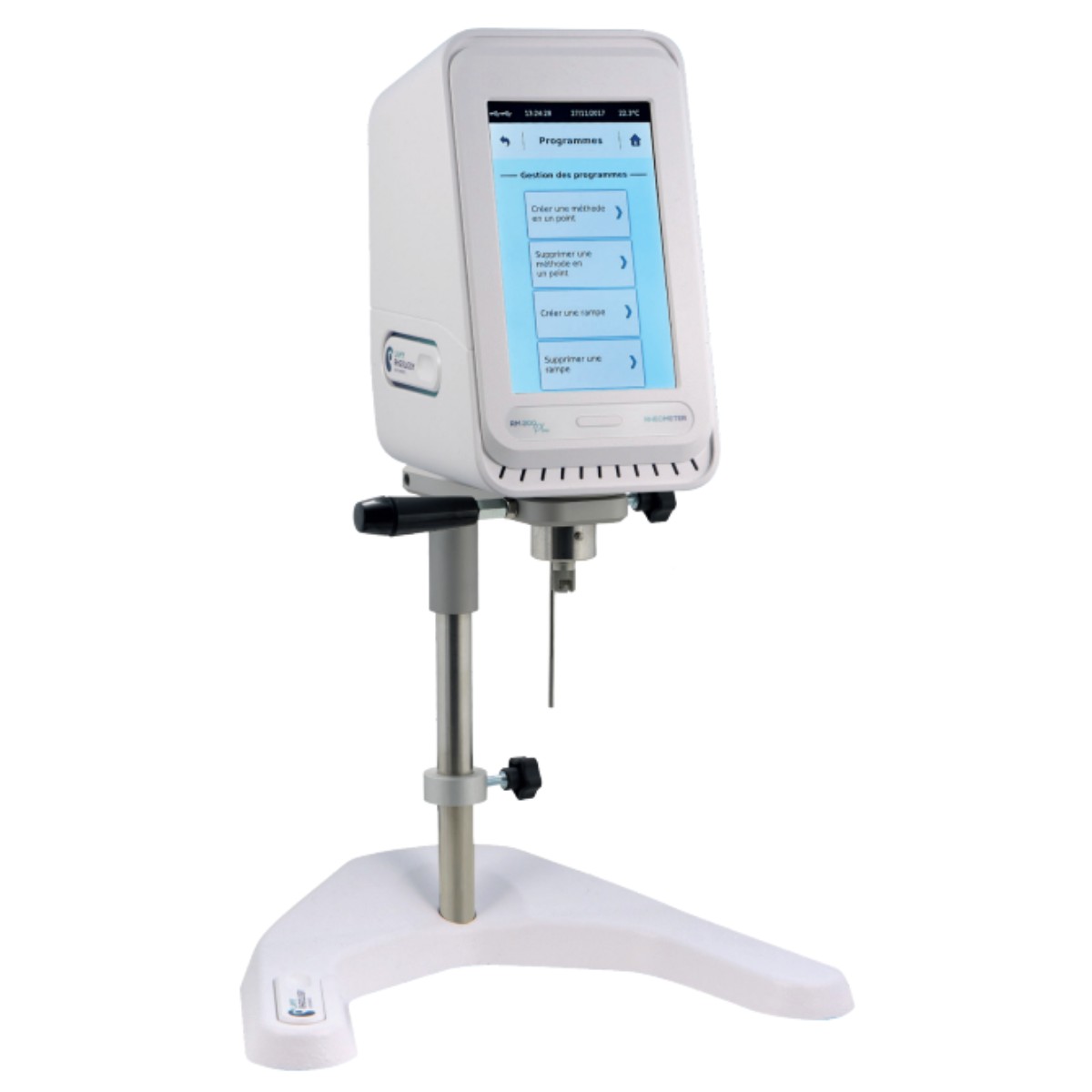 Lamy Rheology RM 200 Plus реометр на штативе с рейкой