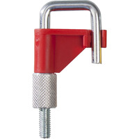 Burkle Stop-it красный хомут с замком Easy-Click до 15 мм