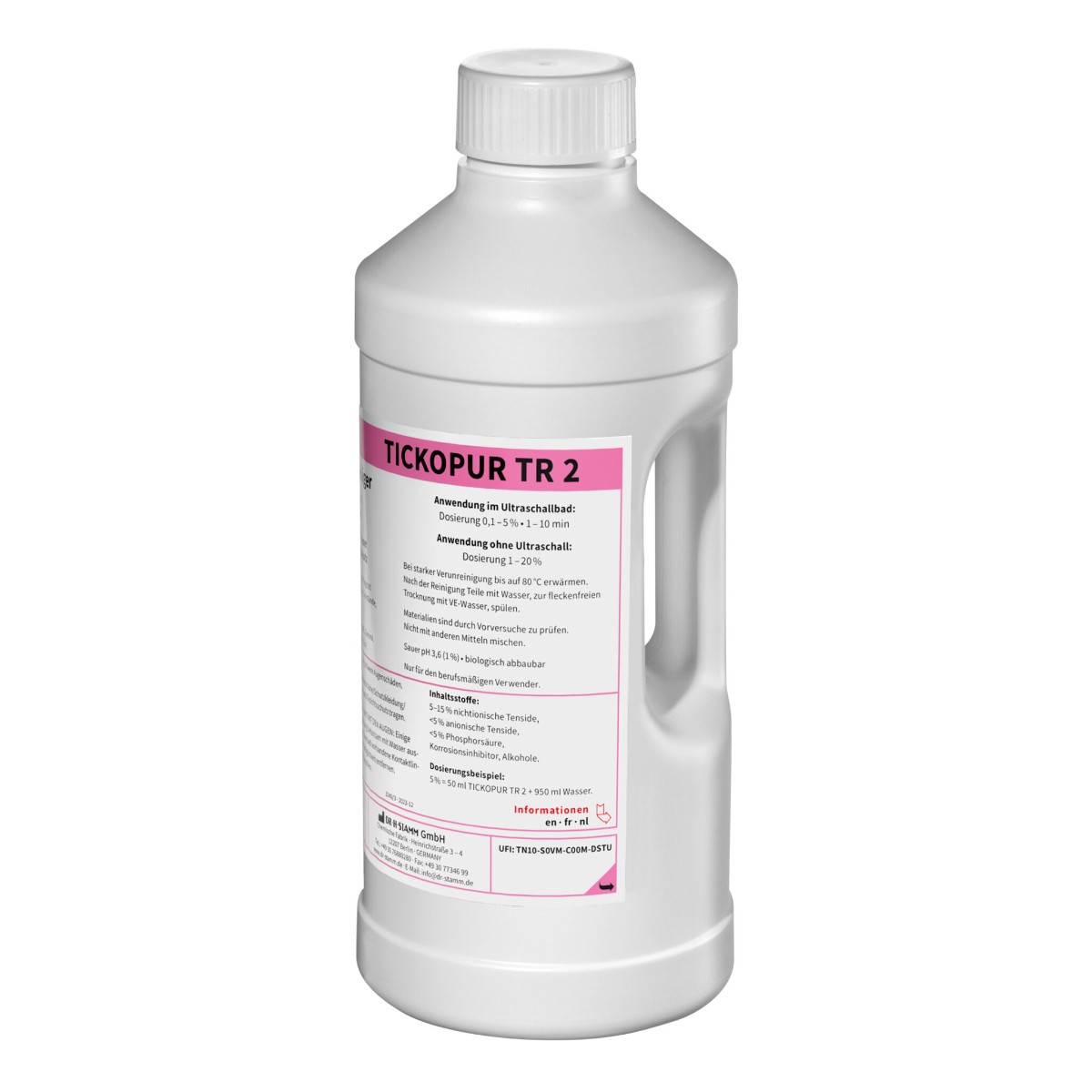 Bandelin Tickopur TR 2 концентрированный деэмульгирующий очиститель 2 л
