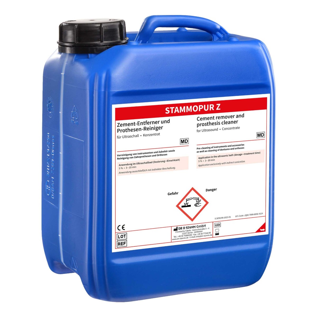 Bandelin Stammopur Z средство для удаления цемента и очистки зубных протезов 5 л