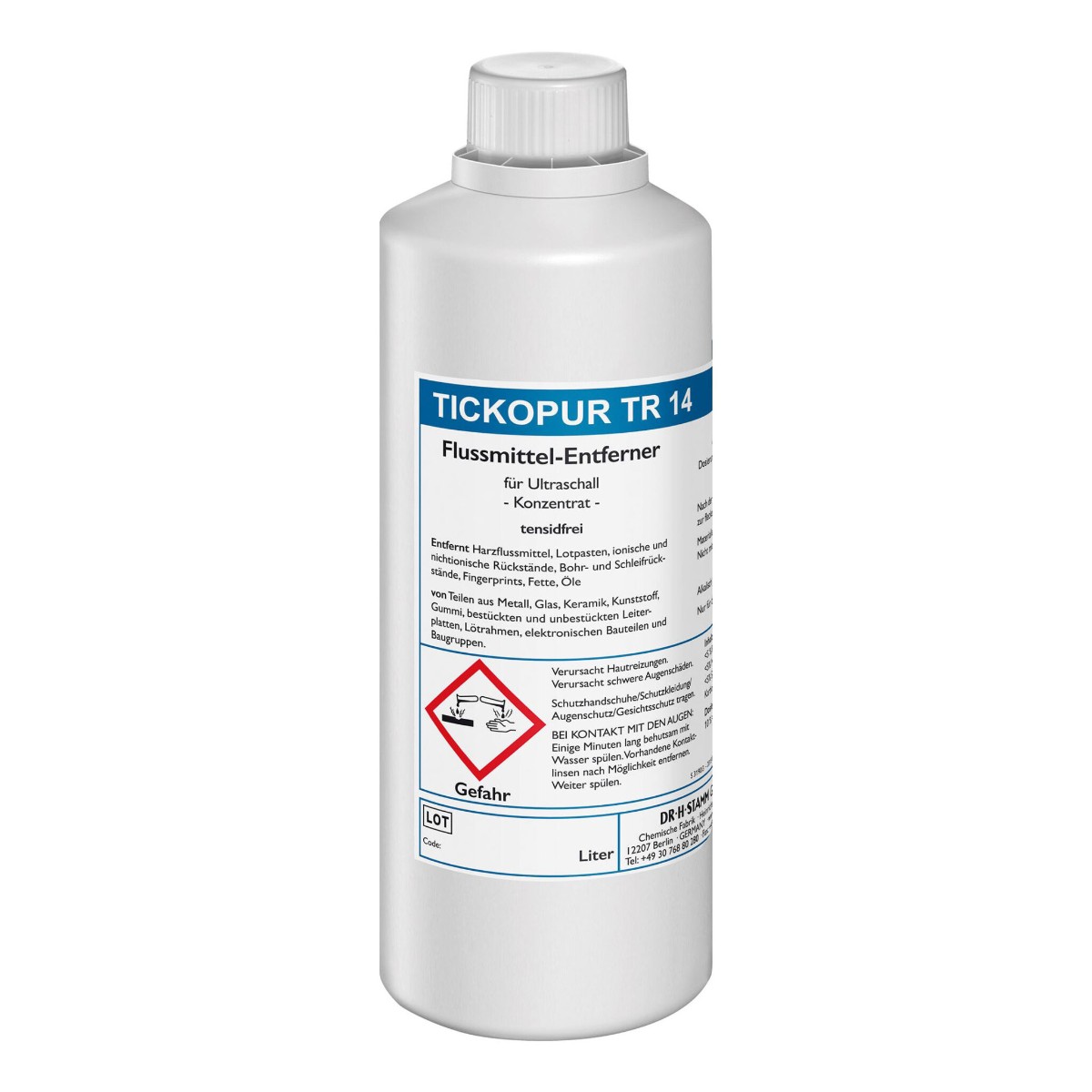 Bandelin Tickopur TR 14 средство для удаления флюсов 1 л