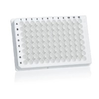 Brand pureGrade S микропланшет на 96 лунок с V-образным дном из белого ПС