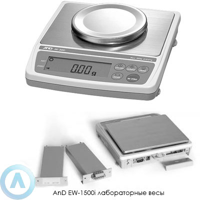 AnD EW-1500i лабораторные весы