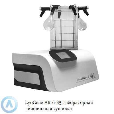 LyoGene АК 6-85 лабораторная лиофильная сушилка