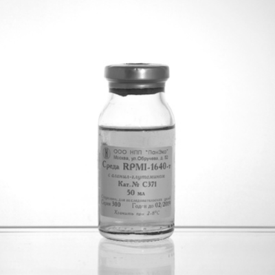 Среда RPMI-1640-т объемом 50 мл с аланил-глутамином и тимидином «ПанЭко»