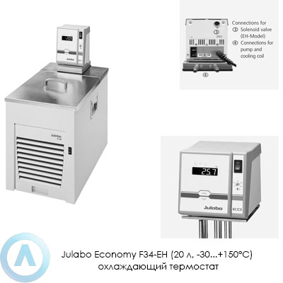 Julabo Economy F34-EH (20 л, −30...+150°C) охлаждающий термостат