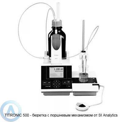 TITRONIC 500 — бюретка с поршневым механизмом от SI Analytics