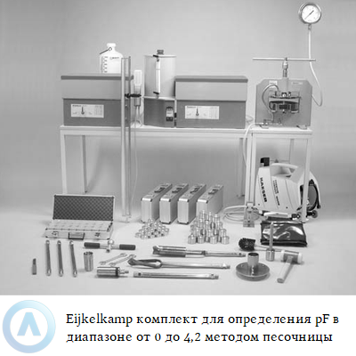 Eijkelkamp комплект для определения pF в диапазоне от 0 до 4,2 методом песочницы