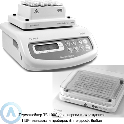 Biosan TS-100C лабораторный термошейкер
