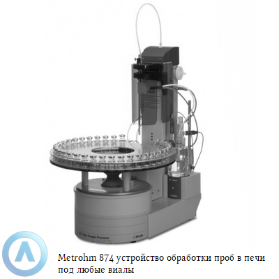 Metrohm 874 устройство обработки проб в печи под любые виалы