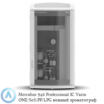 Metrohm 940 Professional IC Vario ONE/SeS/PP/LPG ионный хроматограф