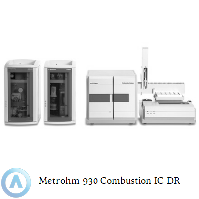 Metrohm 930 Combustion IC DR