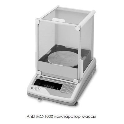 AnD MC-1000 компаратор массы