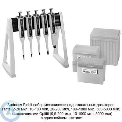 Sartorius Biohit Multipack Tacta LH-729675 набор механических дозаторов