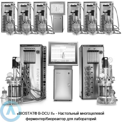 Sartorius BIOSTAT® B-DCU II автоклавируемый биореактор/ферментер