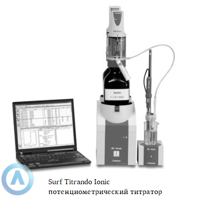 Metrohm Surf Titrando Ionic потенциометрический титратор