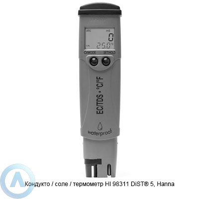 Hanna Instruments HI98311 DiST 5 карманный кондуктометр