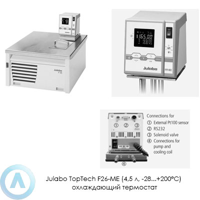 Julabo TopTech F26-ME (4,5 л, −28...+200°C) охлаждающий термостат