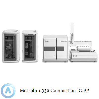 Metrohm 930 Combustion IC PP