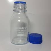 Прозрачные стеклянные бутылки с завинчивающейся крышкой VWR Collection
