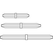 Восьмиугольные стержни для магнитных мешалок с поворотным кольцом Spinbar