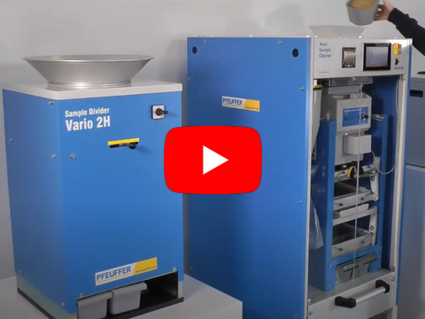Pfeuffer Auto Sample Cleaner автоматический очиститель проб зерна или семян