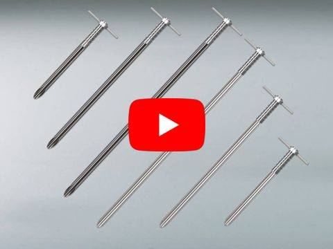 Burkle Pigment lance — бур пробоотборник для красок