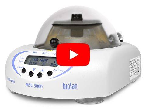BioSan лабораторная центрифуга MSC-3000